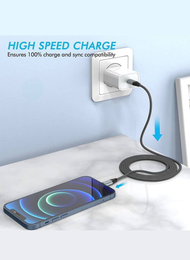 Chappeline CA19 Type-C to Lightning Data Sync and Charging Cable 27W Fast Charging - Black - Image 4